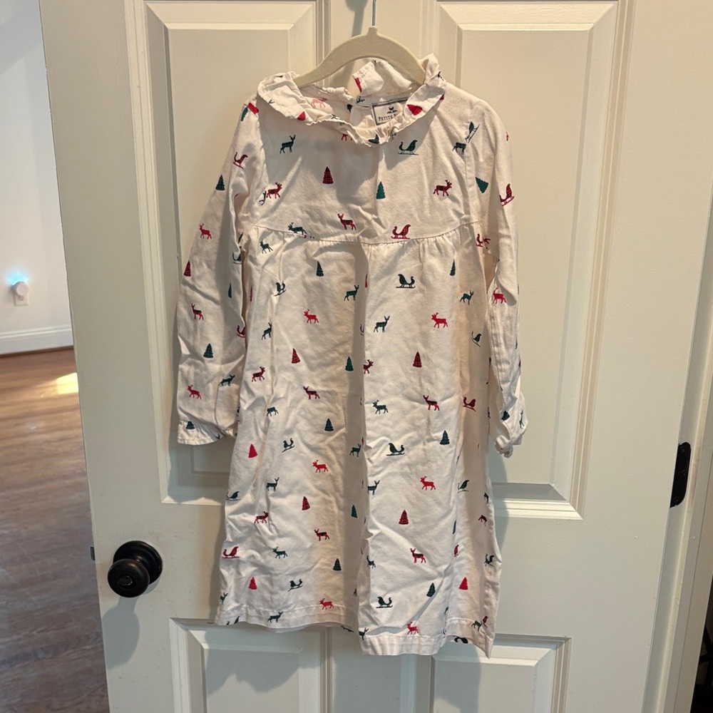 Kids Christmas Print Nightgown